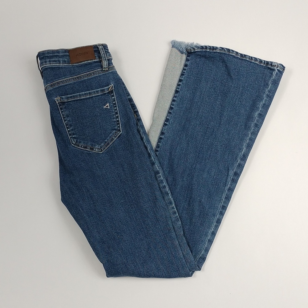 Hidden Happi Panel Flare Jeans